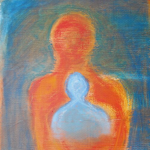 Inner Development for World Development Course Image - a painting by Laura Summer - Philosophy of Freedom